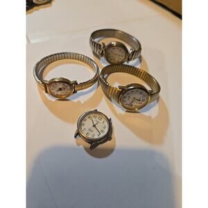 Timex Lot Of Women’s Watches For Repair Or Parts - All Need New A Battery